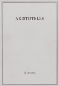 aristoteles de gruyter