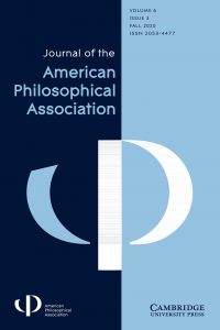 Journal of the American Philosophical Association