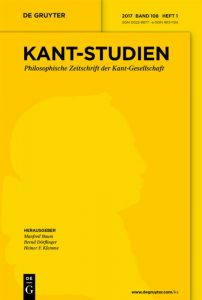 Kant Studien