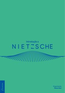 Capa Introdução a Nietzsche Pitro Gori